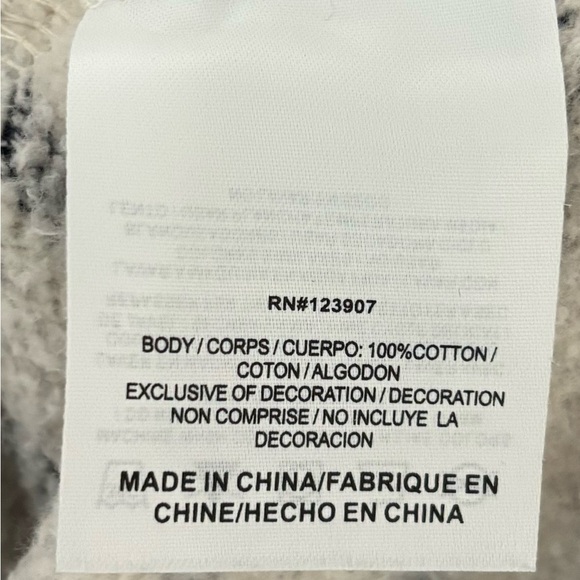 Sperry Hoodie Women’s 1/4 Zip Pullover Size Small Kangaroo Pocket Striped Navy - Picture 7 of 7